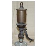 brass steam whistle, 2" dia x 10" high