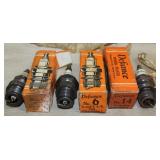 (3) NOS "Defiance" spark plugs in OB w/2