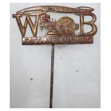"Waterloo Boy Gasoline Engines" stick pin,