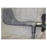 aluminum wind vane generator, not operable,