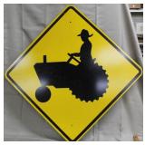 Tractor Icon Highway sign, 30"x30"