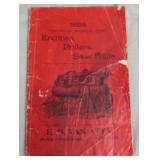 E.B. Van Atta 1898 catalog, Engines, Boilers,