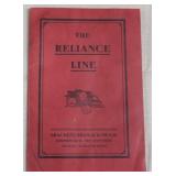 1920 catalog "The Reliance Line" Brackett, Shaw &