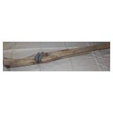 Wooden fence wire stretcher, 31"L