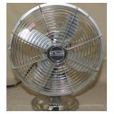 CINNI 200 mm Table Fan, Chrome plated