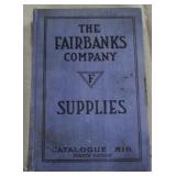 book -- The Fairbanks Company Supplies Catalogue