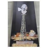 windmill blade w/Aermotor windmill painting
