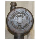 cast iron water wheel grinder, "The W.N. Mfg. Co.