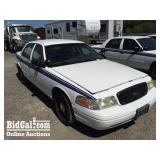 (DMV) 2011 Ford Crown Victoria Police Interceptor