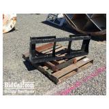 Assorted Forks and Skid Steer Hitch Attachment