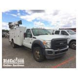 (DMV) 2013 Ford F-550 Power Stroke Utility Truck