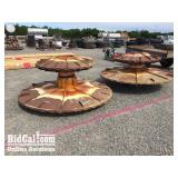 Set of Steel Rice Wheels