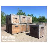 (16) Wood Nut Bins