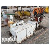 (2) Assorted Hydraulic Tank and Hose Reels