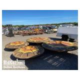 John Deere Tractor Rice Steel Wheels