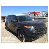 (DMV) 2014 Ford Explorer Police Interceptor SUV