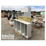 Assorted Shelving Units