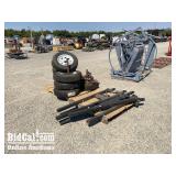 Large Lot of Portable Chute Surplus