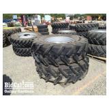 (2) 460 85R 30 Tires and Rims