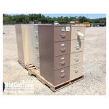 (6) Assorted Filing Cabinets