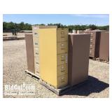 (5) Assorted Filing Cabinets