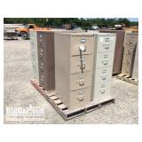 (5) Assorted Filing Cabinets