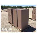 (5) Assorted Filing Cabinets
