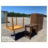 Assorted Tables and Wardrobes