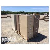 (6) Assorted Filing Cabinets