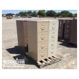 (5) Assorted Filing Cabinets