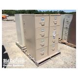 (5) Assorted Filing Cabinets