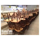 (10) Assorted Wooden Chairs
