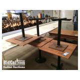 (5) Small Wooden Dining Room Tables