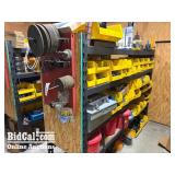 Shelf and Contents of Pipe Fitting, Shop Surplus