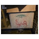 MCM Plastic Electric Nativity Scene, Stars,
