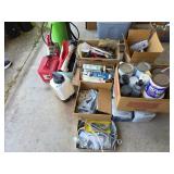 Gas Cans, Caulk, Paint, Gutter Guards, Paint