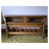 MCM Bookcase Headboard and Footboard