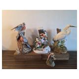 Ski Country Ceramic Bourbon Decanters