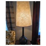 MCM Porcelain Green Base Lamp - 47" Tall