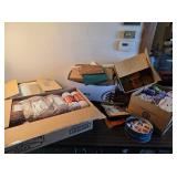 Craft Supplies - Yarn, Crosstitch fabric, Gift