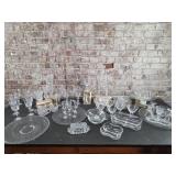 1960s-70s glassware and serving pieces