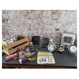 Electric heater, cast iron stove plate covers,