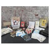 Stationery, plate blocks for stamps, Readers