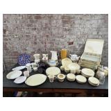 Grindley dishes, 12 pc hostess serving sets,