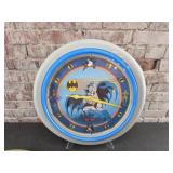 1989 22" Electro Optix Batman Clock - DC Comics