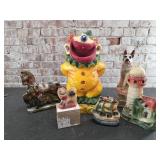 Chalkware Figurines