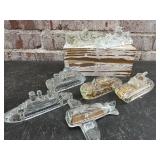 1920s-40s Glass Candy Containers