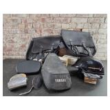 Motorcycle Saddle Bags, Seat Mirror, Backrest,