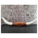 Long Horn w/ leather - 77" width
