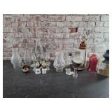 Oil Lamps, Globes